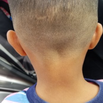 Prestige Barber Shop - Nope, never, no way ever again........sorry that they hurt your skin baby..... - Barbers Near Me - Downey, California