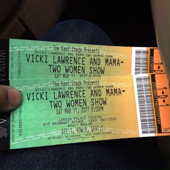 Palace Civic Center - Even the tickets are gorgeous! - Civic Center Near Me - Lorain, Ohio