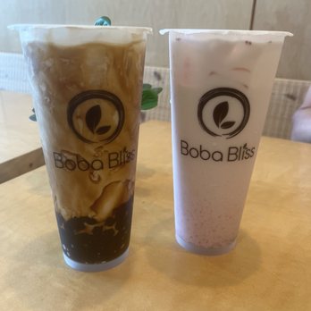 Boba Bliss - Brown sugar boba pearl latte and strawberry milk bar - Bubble Tea Near Me - Dublin, California