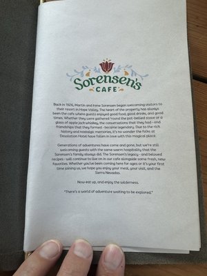 Sorensen's Cafe by null