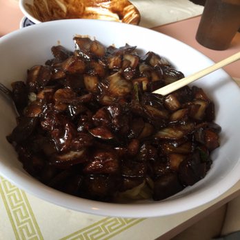 Peking Mandarin - Jjajangmyun, looks dirty but delish black bean noodles - Chinese Near Me - Chicago, Illinois