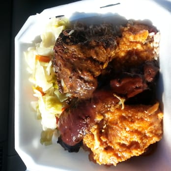 Sweet Spice - Brown stew chicken, jerk chicken and beef ribs. Yummy! - Caribbean Near Me - Savannah, Georgia Sweet Spice - Brown stew chicken, jerk chicken and beef ribs. Yummy! - Caribbean Near Me - Savannah, Georgia
