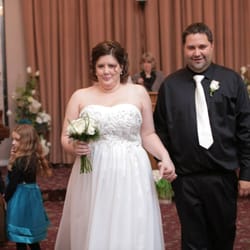 She took all the beading and lace back to take the dress in. She did an amazing job!