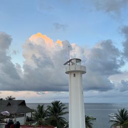 View from top deck