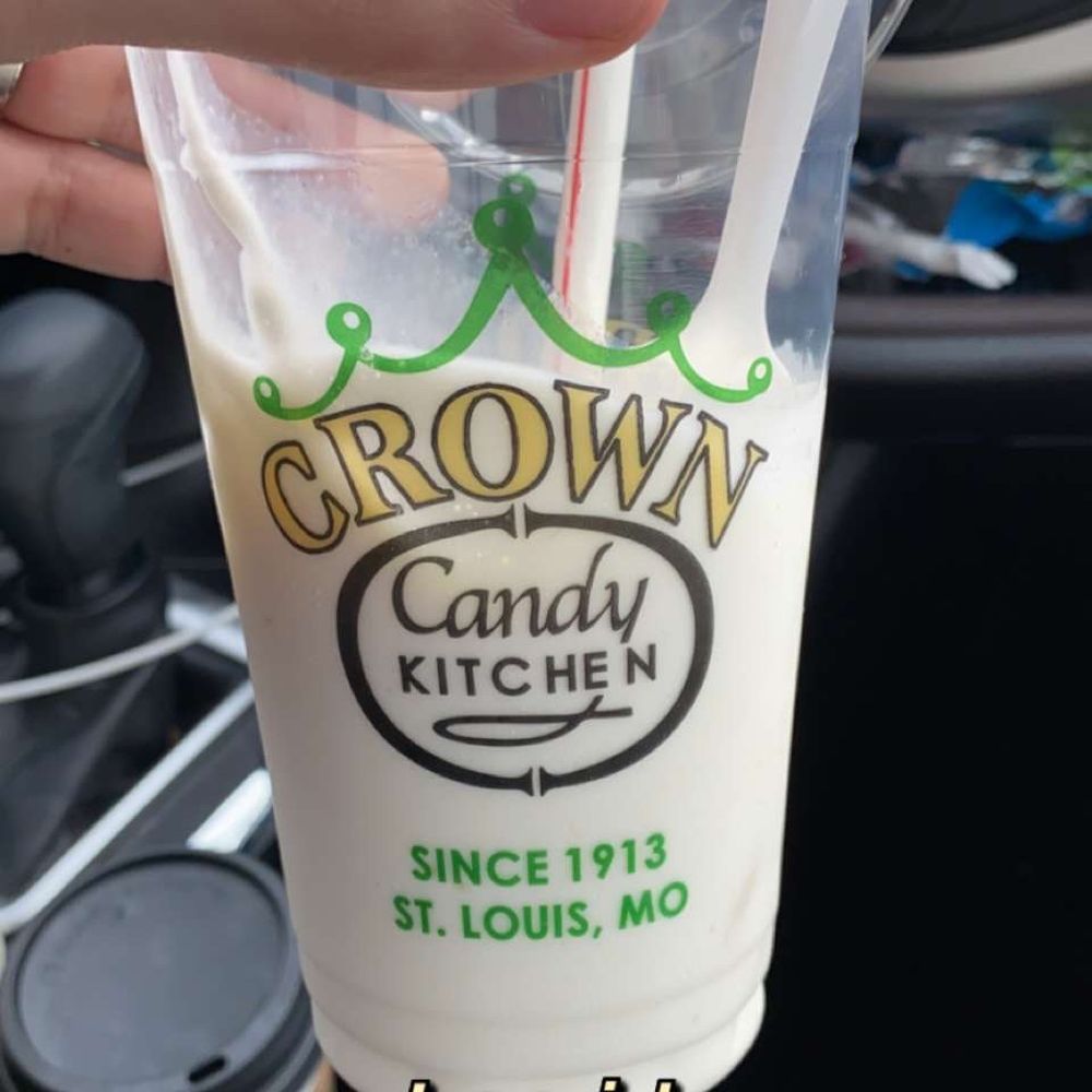 Crown Candy Kitchen - Banana malt - Candy Stores Near Me - St. Louis, Missouri Crown Candy Kitchen - Banana malt - Candy Stores Near Me - St. Louis, Missouri