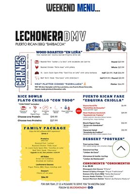 Menu photo 2 Lechonera DMV Woodbridge , VA Menu photo 2 Lechonera DMV Woodbridge , VA