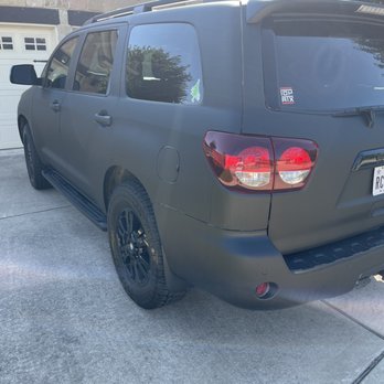 Cloaked Austin - Back - Vehicle Wraps Near Me