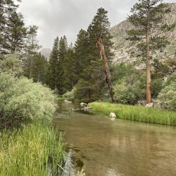 Sabrina Campground - Beautiful creek at camp