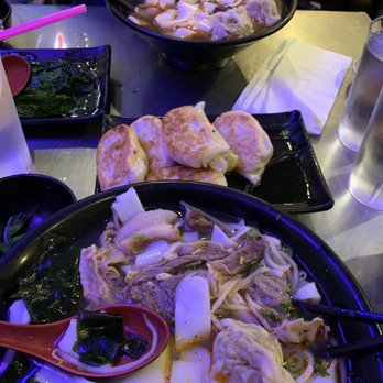 King Noodle - Pan fried dumplings, szechuan broth with noodles, wontons, beef, seaweed - Noodles Near Me - Seattle, Washington King Noodle - Pan fried dumplings, szechuan broth with noodles, wontons, beef, seaweed - Noodles Near Me - Seattle, Washington