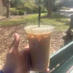 King cake latte King cake latte