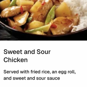 Thai Cuisine - Photo from website of what meal was supposed to look like. Meal served looked nothing like this. - Thai Near Me - Albuquerque, New Mexico
