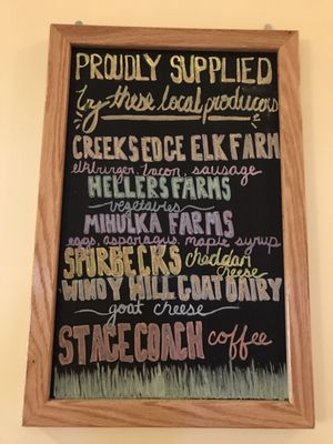 Menu photo 3 Sunflower Cafe Cooperstown, NY