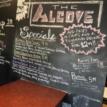 The Alcove - Today's Specials! - Sandwiches Near Me - Pittsburgh, Pennsylvania The Alcove - Today's Specials! - Sandwiches Near Me - Pittsburgh, Pennsylvania