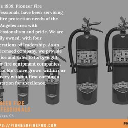 Pioneer Fire Professionals - Fire pros
