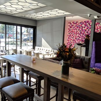 Decadence - Inside view towards the West wall and entrance. Love the rose wall! - New American Near Me - Hermosa Beach, California Decadence - Inside view towards the West wall and entrance. Love the rose wall! - New American Near Me - Hermosa Beach, California
