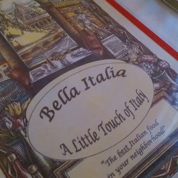 Bella Italia - Italian Near Me - Modesto, California
