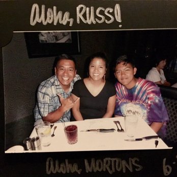 Morton's The Steakhouse - Complimentary photo - Aloha dinner for Russ P.! - Steakhouses Near Me - Honolulu, Hawaii