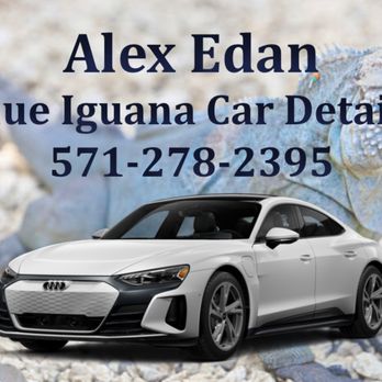 Blue Iguana Detail - This is my logo and business card - Auto Detailing Near Me