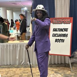 Baltimore Comic Con - Slickback from "The Boondocks" cosplay