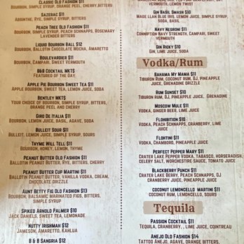 Brick and Barrel Cross Keys - Menu of alcoholic beverages - Burgers Near Me - Pittsburgh, Pennsylvania