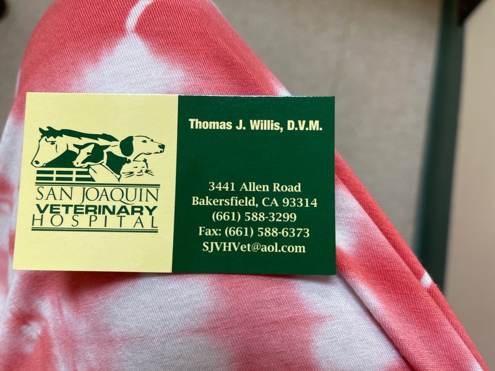 WILLIS THOMAS J DVM Updated July 2024 3441 Allen Rd, Bakersfield