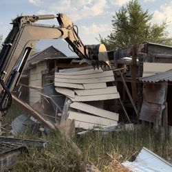 Cache Hauling and Demo - Exterior shed demolition norther Utah