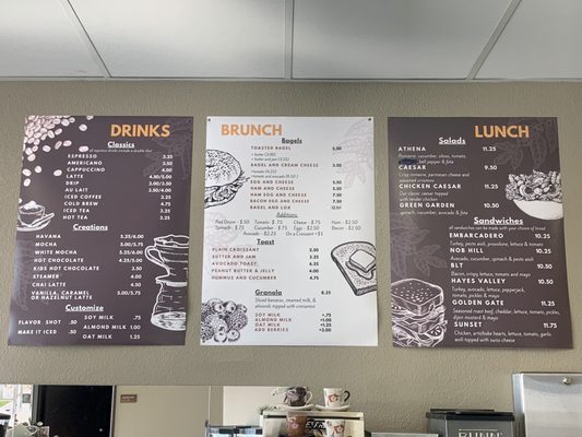 Menu photo 1 Cup Cafe San Francisco, CA Menu photo 1 Cup Cafe San Francisco, CA