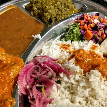 Kasa Indian Eatery - Chicken tikki masala & saag paneer thali - Indian Near Me - Redwood City, California Kasa Indian Eatery - Chicken tikki masala & saag paneer thali - Indian Near Me - Redwood City, California