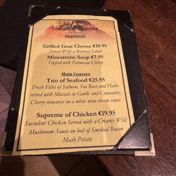 Cronins Restaurant - Irish Near Me - Killarney, Kentucky