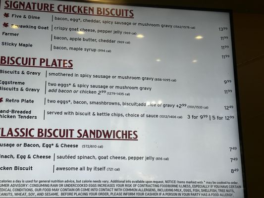 Menu photo 1 Maple Street Biscuit Company Celebration, FL