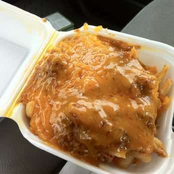 Brolly Hut - Chili cheese fries, not great. - Burgers Near Me - Inglewood, California Brolly Hut - Chili cheese fries, not great. - Burgers Near Me - Inglewood, California
