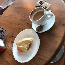 Dora Dora - Love that the cappuccino comes with a chocolate cookie