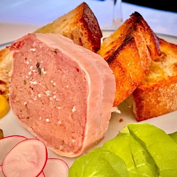 Bouchon - Pate with fresh buttered baguette - French Near Me - Las Vegas, Nevada