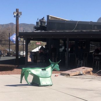 Jakes Corner Bar - Cool patio with cornhole, lots of seating, some covered some not but a good watering hole! - Bars Near Me - Payson, Arizona