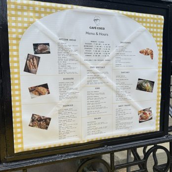 Cafe Coco - Menu - Desserts Near Me - Long Island City, New York Cafe Coco - Menu - Desserts Near Me - Long Island City, New York