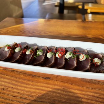 Village Sake - Tuna Tataki - Japanese Near Me - Fairfax, California Village Sake - Tuna Tataki - Japanese Near Me - Fairfax, California
