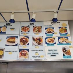 El Greco - The menu as of Nov '25 has items for die hard gyro lovers, American food lovers and can serve kids too. Try the baklava, a special treat.