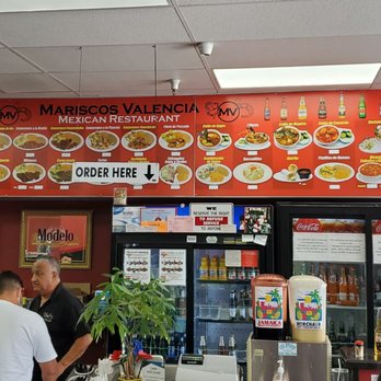 Mariscos Valencia Mexican Restaurant - Menu - Mexican Near Me - Tustin, California