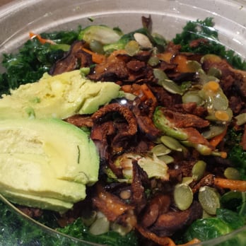 B.GOOD - New power bowl with super grains. I nix the egg and asked for avocado instead which they did without question. Delicious! - Burgers Near Me - Boston, Massachusetts B.GOOD - New power bowl with super grains. I nix the egg and asked for avocado instead which they did without question. Delicious! - Burgers Near Me - Boston, Massachusetts