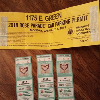 Sharp Seating Company - 2018 @RoseParade Tickets and Parking Pass (01/01/18). #Pasadena #ILoveLA #SoCalLiving - Ticket Sales Near Me - Pasadena, California Sharp Seating Company - 2018 @RoseParade Tickets and Parking Pass (01/01/18). #Pasadena #ILoveLA #SoCalLiving - Ticket Sales Near Me - Pasadena, California