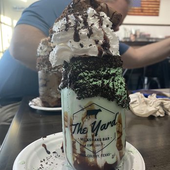 The Yard Milkshake Bar - Mint - Desserts Near Me - The Colony, Texas The Yard Milkshake Bar - Mint - Desserts Near Me - The Colony, Texas
