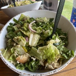 Greek salad with chicken Greek salad with chicken