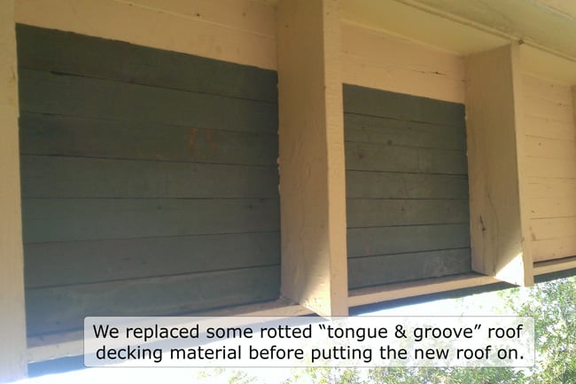 Slide of Caldwell's Roofing