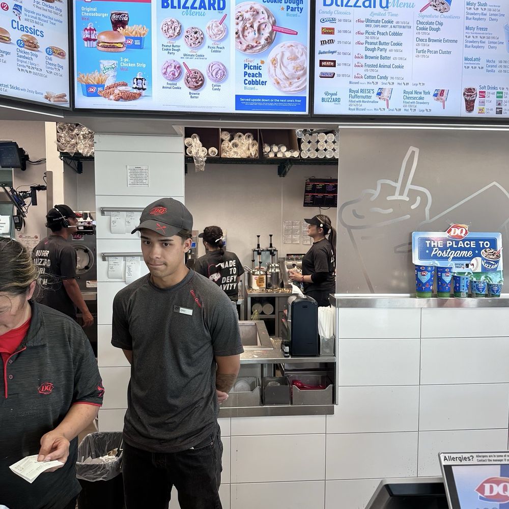 Dairy Queen - Trying to cover the window when I was taking a photo - Ice Cream & Frozen Yogurt Near Me - Victorville, California Dairy Queen - Trying to cover the window when I was taking a photo - Ice Cream & Frozen Yogurt Near Me - Victorville, California