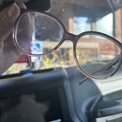 My brand new DIRTY frames. Outside the clinic