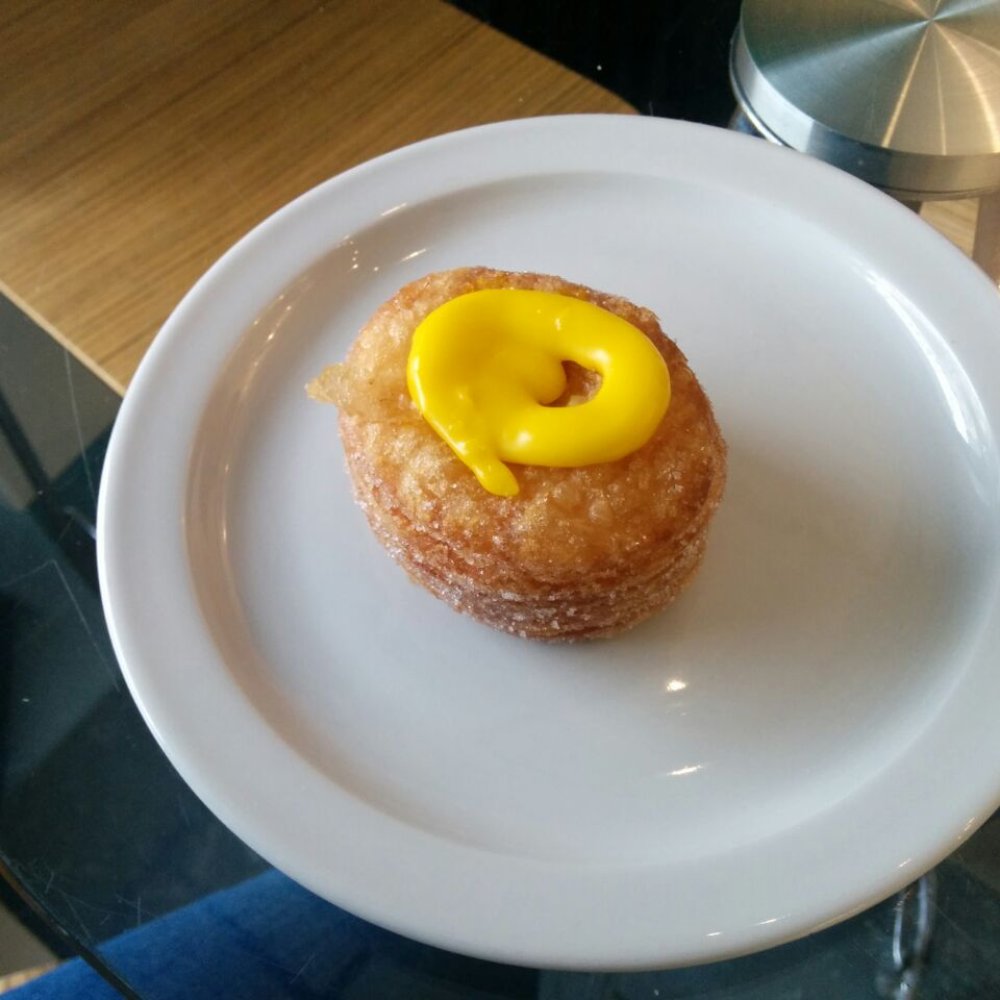 Custard cronut Custard cronut