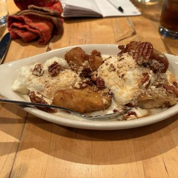 Meadowlark Restaurant - Warm Banana Fritters - New American Near Me - Dayton, Ohio