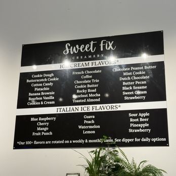 Sweet Fix Creamery - Menu - Desserts Near Me - Bakersfield, California Sweet Fix Creamery - Menu - Desserts Near Me - Bakersfield, California