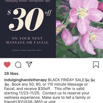 Indulging Hands Therapeutic Spa - Massage Near Me - White Plains, Maryland
