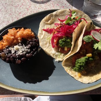 Coasterra - Shrimp tacos, rice, and beans - Mexican Near Me - San Diego, California Coasterra - Shrimp tacos, rice, and beans - Mexican Near Me - San Diego, California